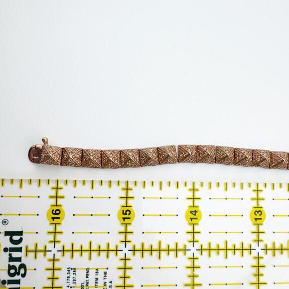 Eddie Borgo Cone Stud Necklace Women’s New With Tags‎ Rose Gold 16in - Picture 9 of 11